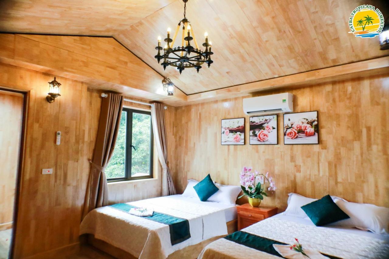 Cat Ba Vintage Homestay Cat Ba Island ภายนอก รูปภาพ
