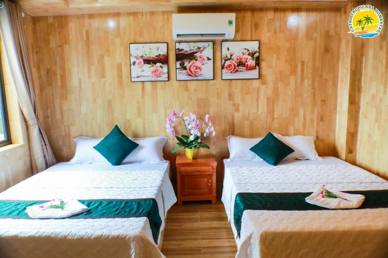 Cat Ba Vintage Homestay Cat Ba Island ภายนอก รูปภาพ