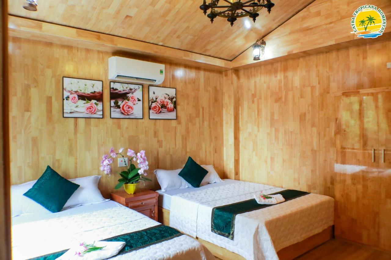 Cat Ba Vintage Homestay Cat Ba Island ภายนอก รูปภาพ