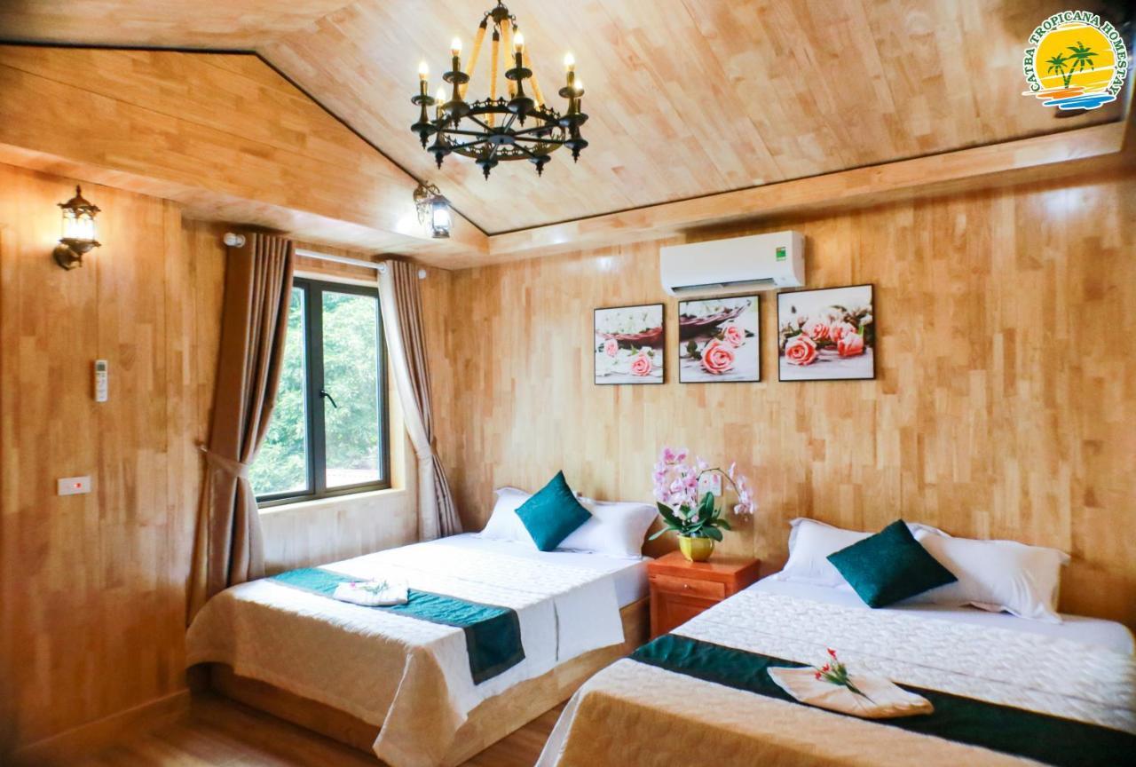 Cat Ba Vintage Homestay Cat Ba Island ภายนอก รูปภาพ